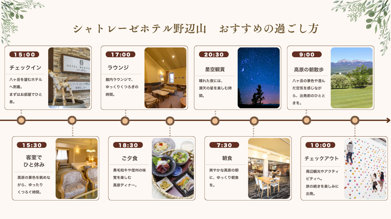 シャトレーゼホテル 野辺山| CHÂTERAISÉ HOTEL Nobeyama